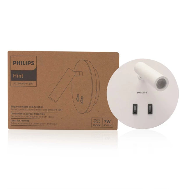 Philips Hint Bedside White Light | 3000K Colour Temperature