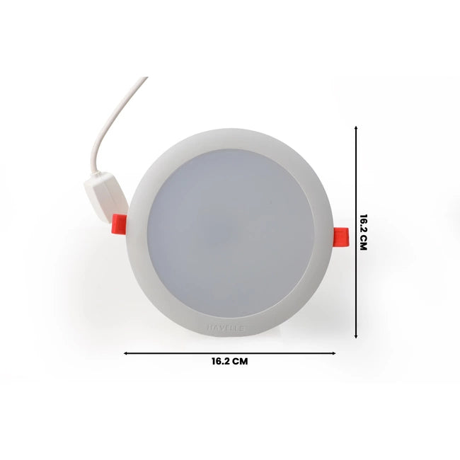 Havells 15W Round Cool Day Light Trim Nxt LED Panel , 1125 lm , Recessed LED Panel