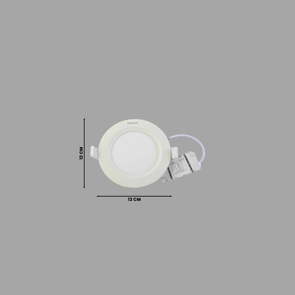 Panasonic Round 5W LED Panel Light , Cool Day Light  400 lm , 20,000 Hours Lifetime