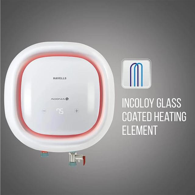 Havells Adonia R Storage Water Heater | 25L | White Colour | 2000W