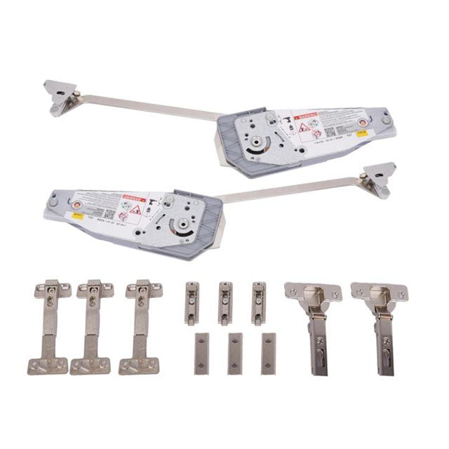 Hafele Free Fold F4FO 730mm, 5.8-12.2kg | Grey | Smooth Operation