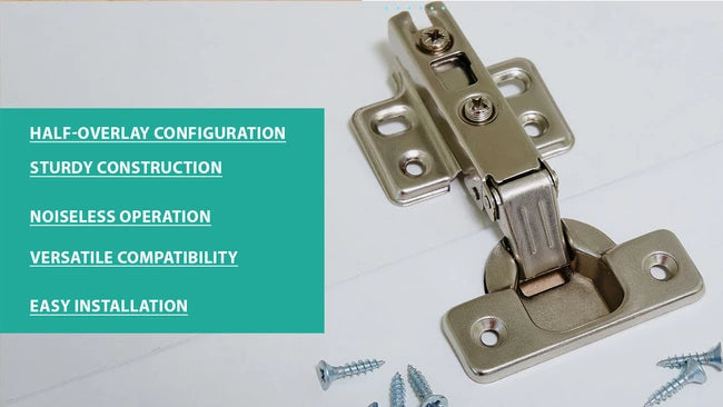 Hafele Metalla Normal Hinge 110 Degree Half Overlay