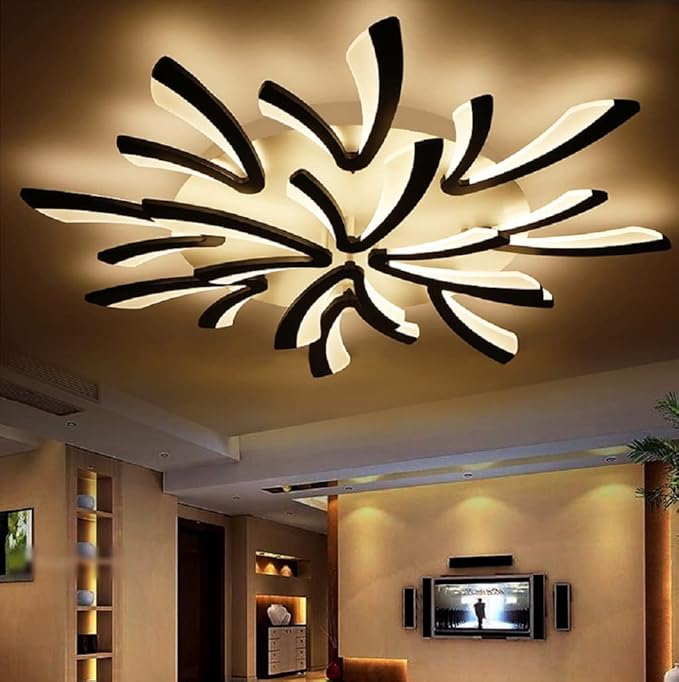 Euroton LED Ceiling Light XW062-White with Remote Control Light