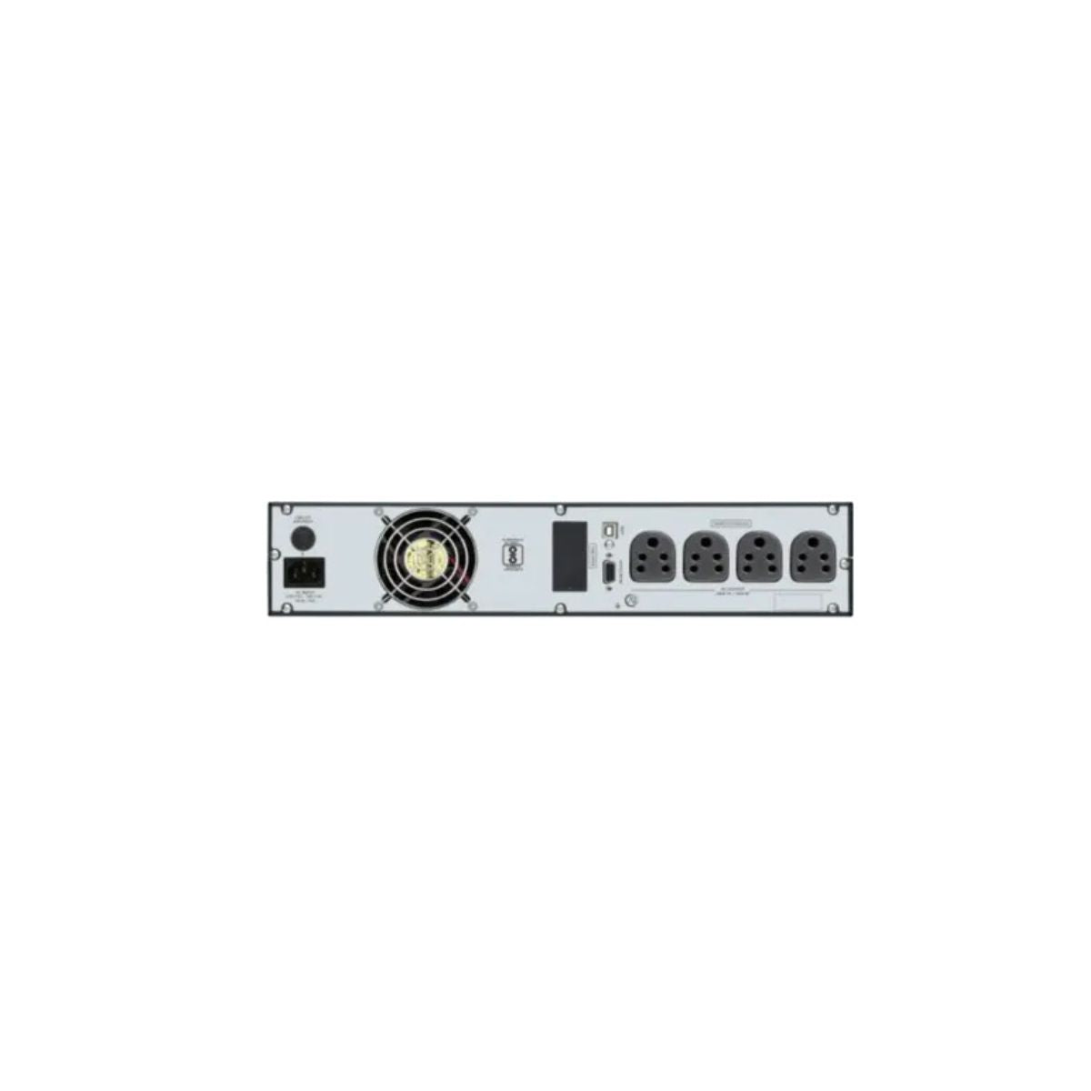 APC SRV2KL-IN 230 V Online/double-conversion Tower Model, Rack-mount Model UPS with Overload Protection with Digital Display 4 Outlet Plugs