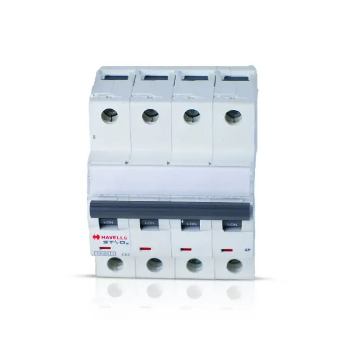 Havells Stadx 63 Amp FP C MCB | 415V | Compact Circuit Breaker | MCB Changeover Switching