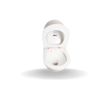 Jaquar Continental Rimless Wall Hung WC With UF Soft Close Slim Seat Cover