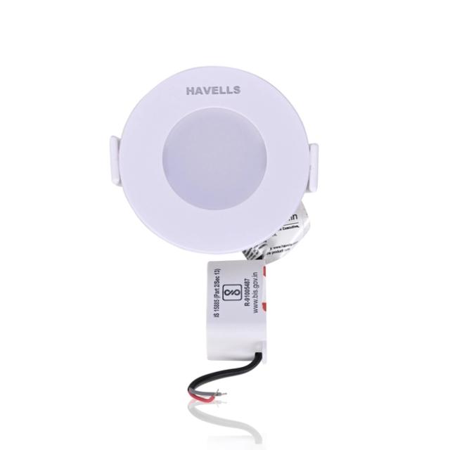 Havells LED Trim Junction Box , 6500K Cool Day Light , Easy Installation | Downlighting