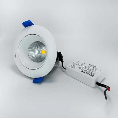 Philips 12W Astraspot LED Light | Natural White | Round Shape | 900 lm