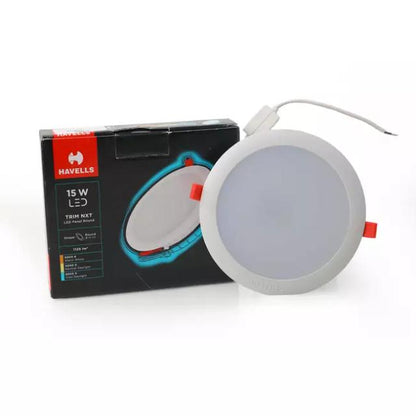 Havells 15W Round Cool Day Light Trim Nxt LED Panel , 1125 lm , Recessed LED Panel