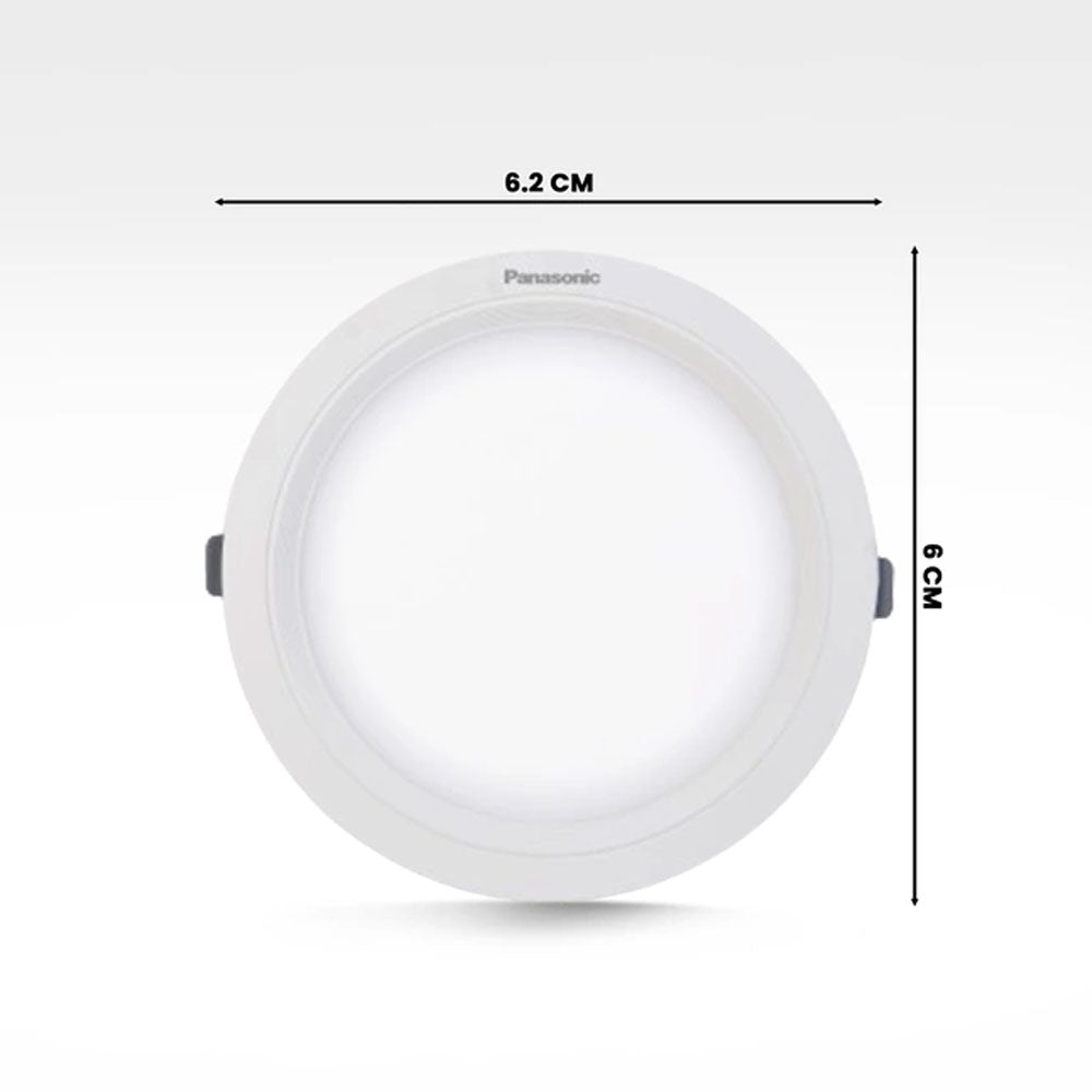 Panasonic Polycarbonate Round LED Panel Light , 10W ,3000K