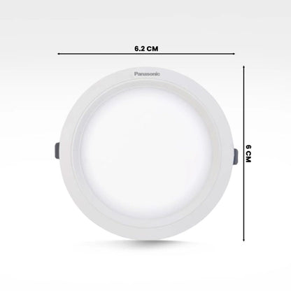 Panasonic Polycarbonate Round LED Panel Light , 10W ,3000K