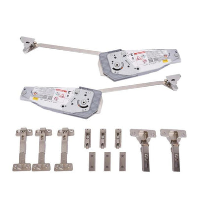 Hafele Free Fold F4FO 730mm, 5.8-12.2kg | Grey | Smooth Operation