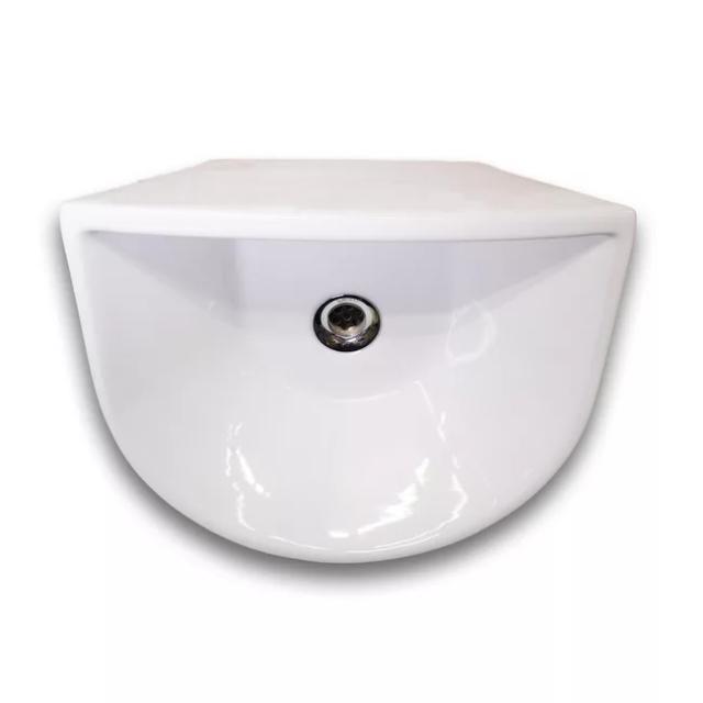 Cera Chino Wash Basin With Half Pedestal | Height 445mm