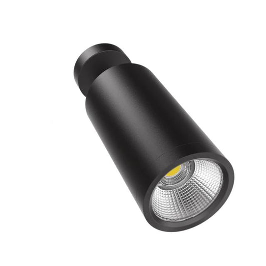 Goldmedal Bibo Black 7W LED Surface Spotlight With Adjustable Base | 70 lm/W