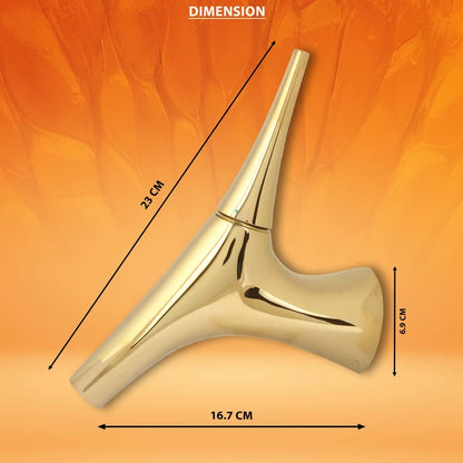 Kohler Vive Wall-Mount Bathroom Sink Faucet | Vibrant French Gold | 5.5 lpm