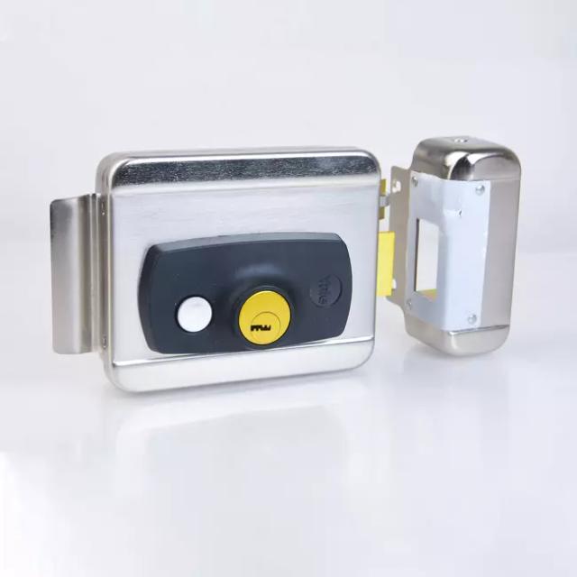 Yale Electric Rim Lock Roller Latch | Reversible Bolt | Additional Night Free Mode