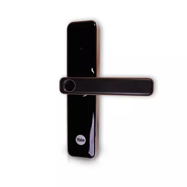 Yale YDME 50 NXT Smart Door Lock With 4-In-1 Access | Durable Build | Brown Finish | Pin Code Feature