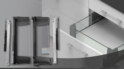 Kessebohmer Mio Drawer 167mm | Soft-Closing Cabinet Tray