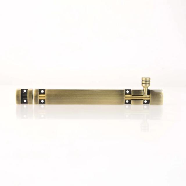 Atom Xylo Barrel Bolt 8 Inch Antique Finish | Durable Sliding Latch