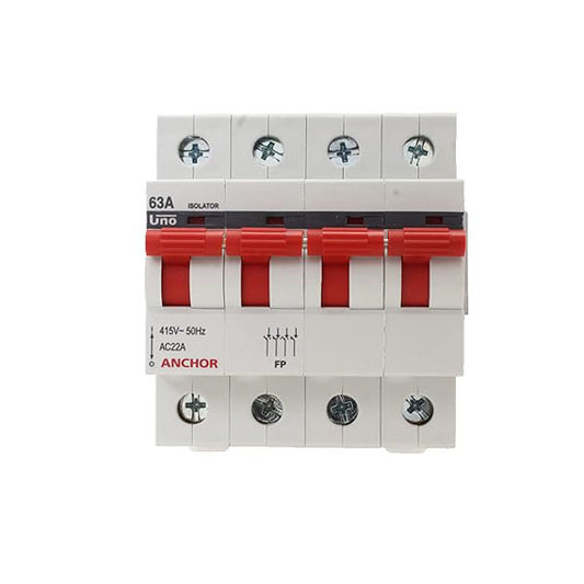 AnchorUno 63 Amp FP Isolator | Switch Disconnector | Electrical Isolator