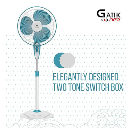 Havells Gatik Neo 400mm Oscillating Pedestal Fan