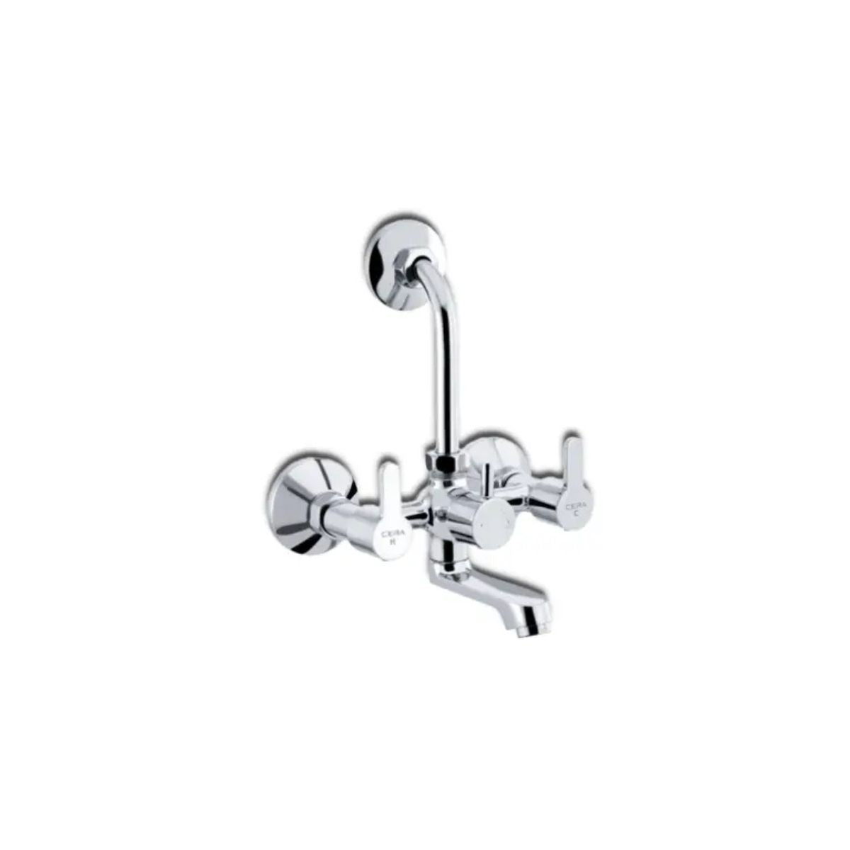 Cera Victor 3 In 1 Wall Mixer | Arrangement For Both Telephonic | Bend Pipe