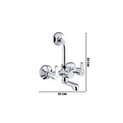 Cera Victor 3 In 1 Wall Mixer | Arrangement For Both Telephonic | Bend Pipe