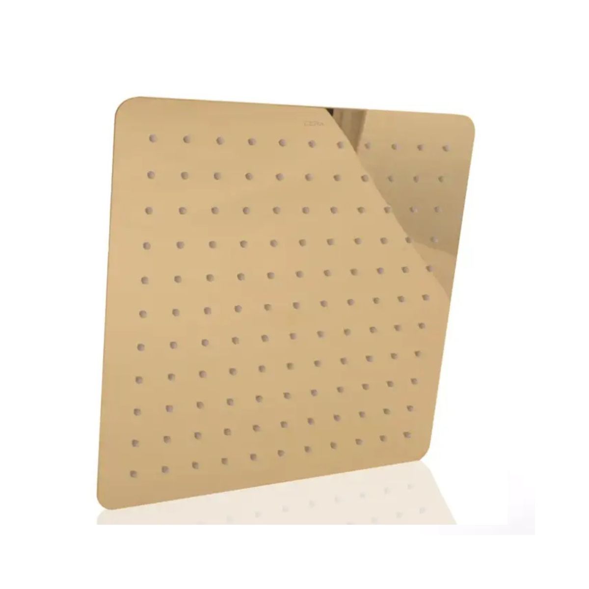 Cera Cleanse 300mm Square Shower With Arm | Elegant Glossy French Gold Finish