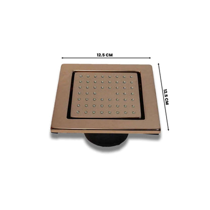 Kohler Grid Drain Long Thread | Rose Gold Glossy Finish | Elegant Waste Coupling