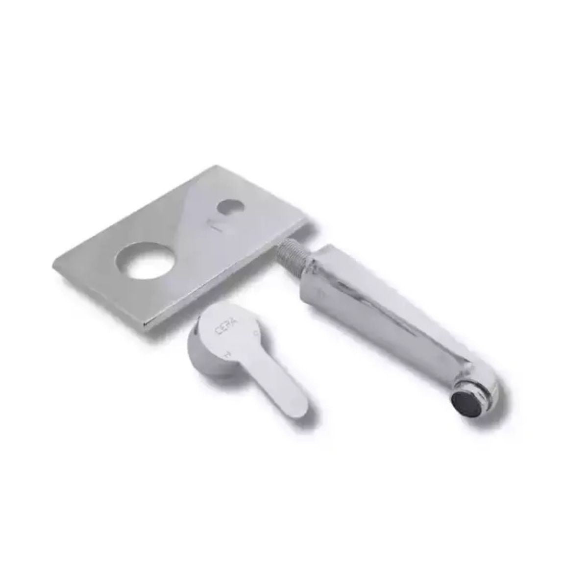 Cera Victor Single Lever Basin Mixer | Wall Mounted | Chrome Plated