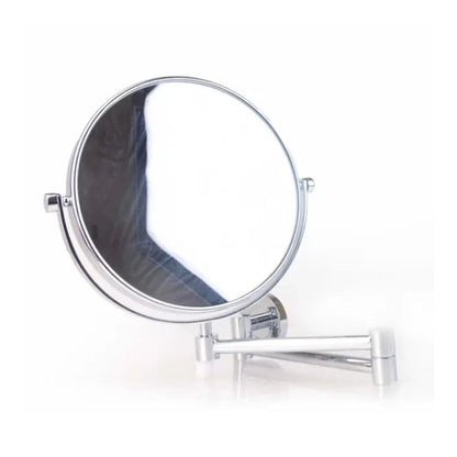 Jaquar Magnifying Mirror | Plain Round Pivotal Mirror With Adjustable Angle
