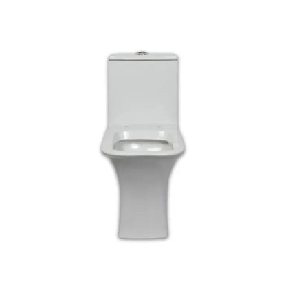 Cera Captor One Piece Water Closet | Snow White | Square Shape | Glossy Finish