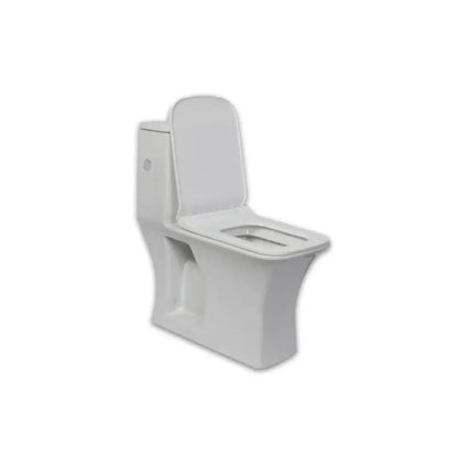 Cera Captor One Piece Water Closet | Snow White | Square Shape | Glossy Finish