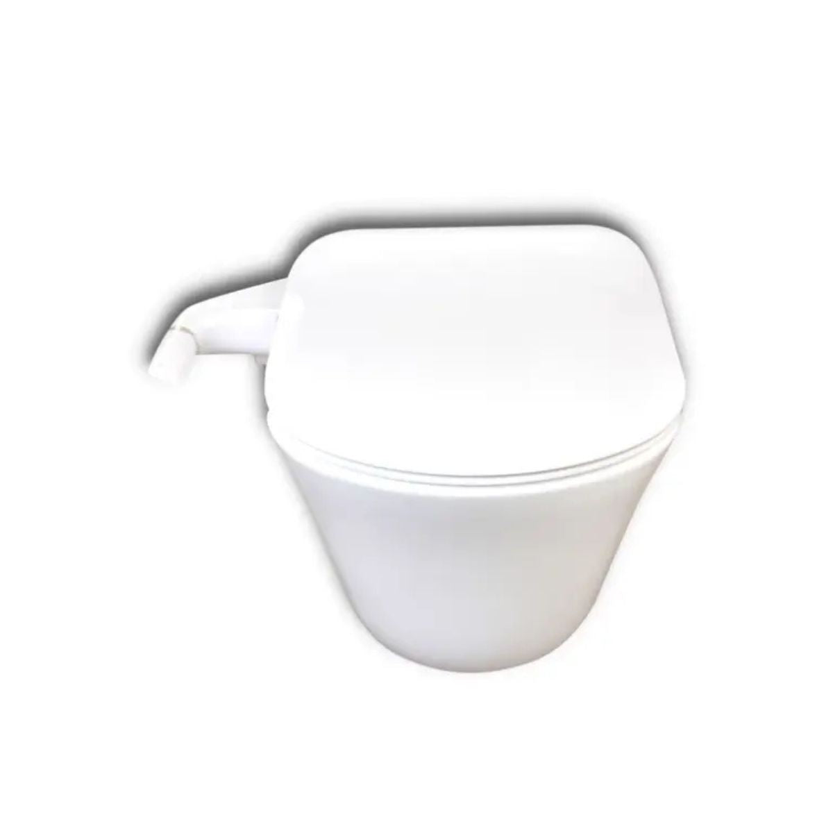 Kohler Vive Wall Hung Toilet Bowl With Seat Cover | White Colour