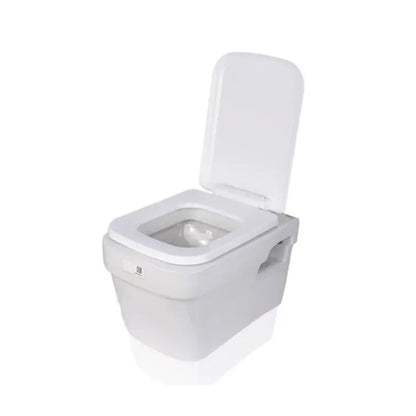 Cera Cierra Wall Hung With Slim Seat Cover | Space Saving Commode Seat