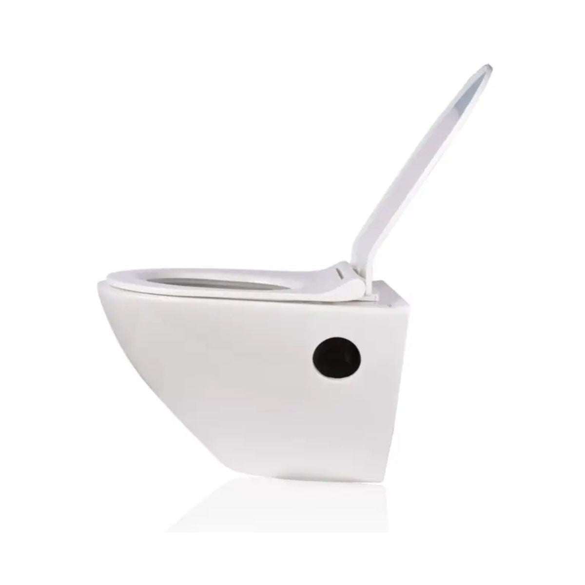 Cera Clapper Wall Hung Toilet With Cover | Soft Close Seat Cover | Straight Line Design