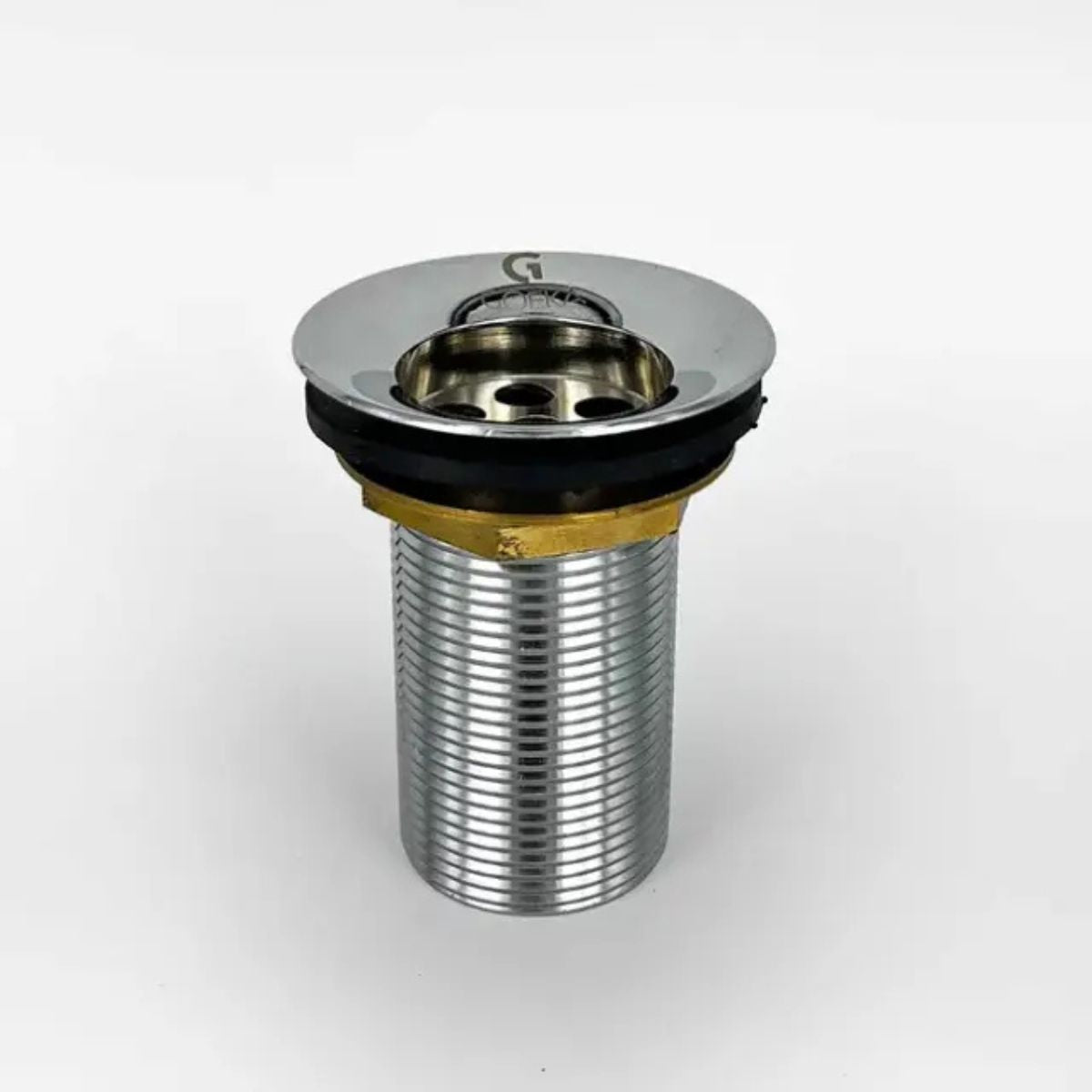 Goeka Brass Dlx Waste Coupling F/T 3 Inch | Single Lever Slotted Drain Stopper