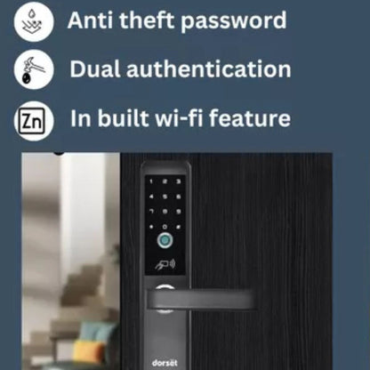 Dorset Digital Lock DG 101 4 In 1 Access | Bio Pin, Card, Key | Secure and Stylish Biometric Lock