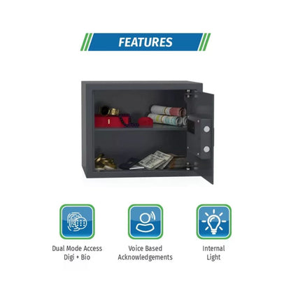 Godrej NX Pro Digital (30 Ltr) Ebony Home Locker | With External USB Charging