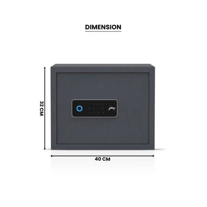 Godrej NX Pro Digital (30 Ltr) Ebony Home Locker | With External USB Charging