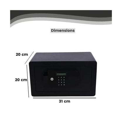 Yale Safe Home Digital Lock | Fingerprint And PIN Access | High Security Smart Lock