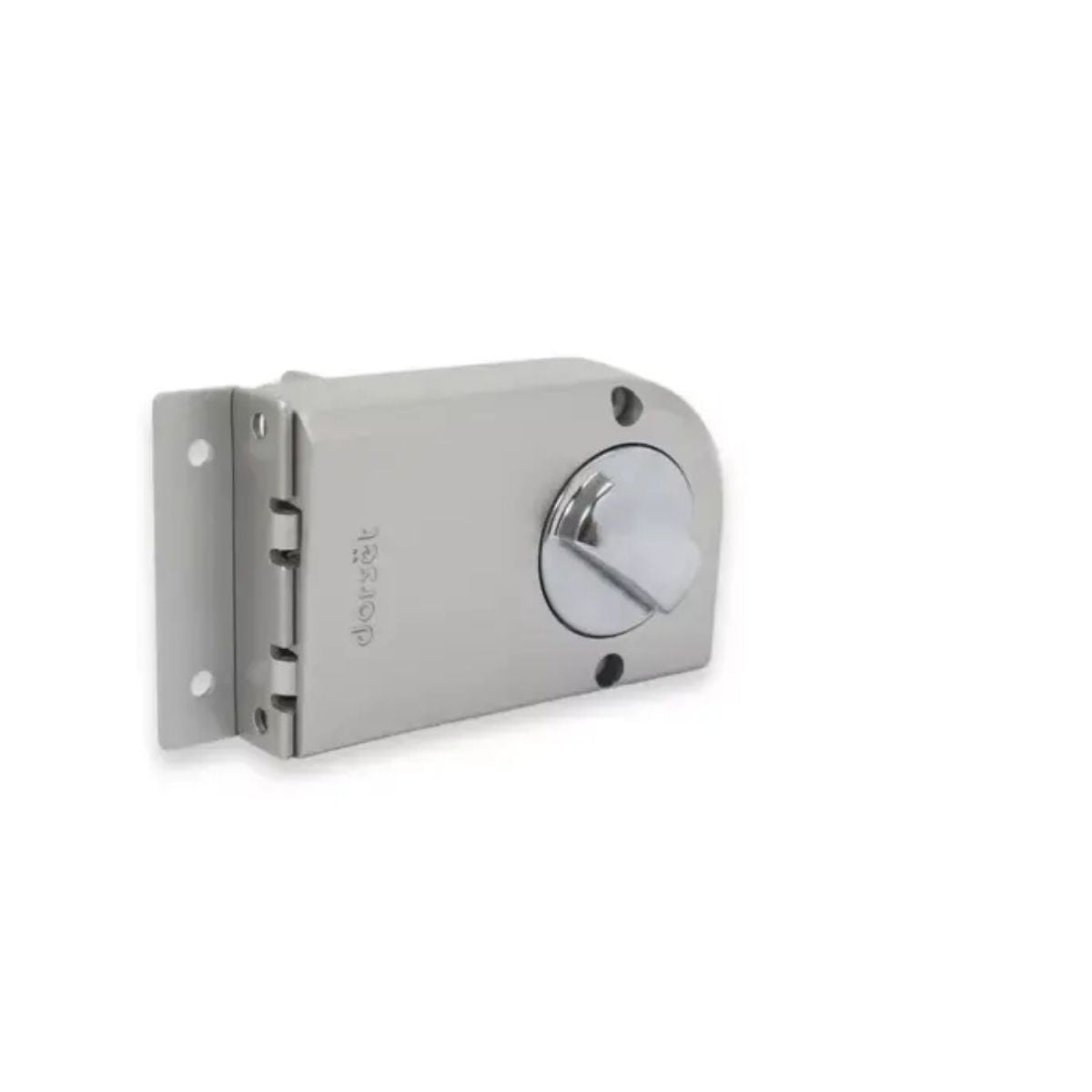 Dorset Phantom Main Door Verti Lock With Key Knob Nickel Silver Night Latch