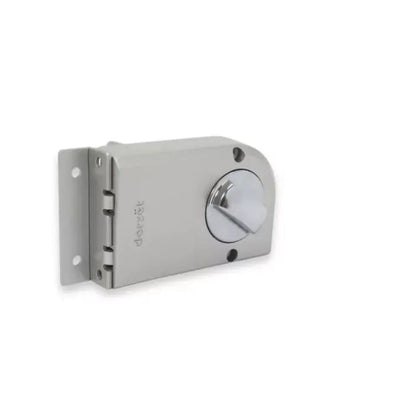 Dorset Phantom Main Door Verti Lock With Key Knob Nickel Silver Night Latch