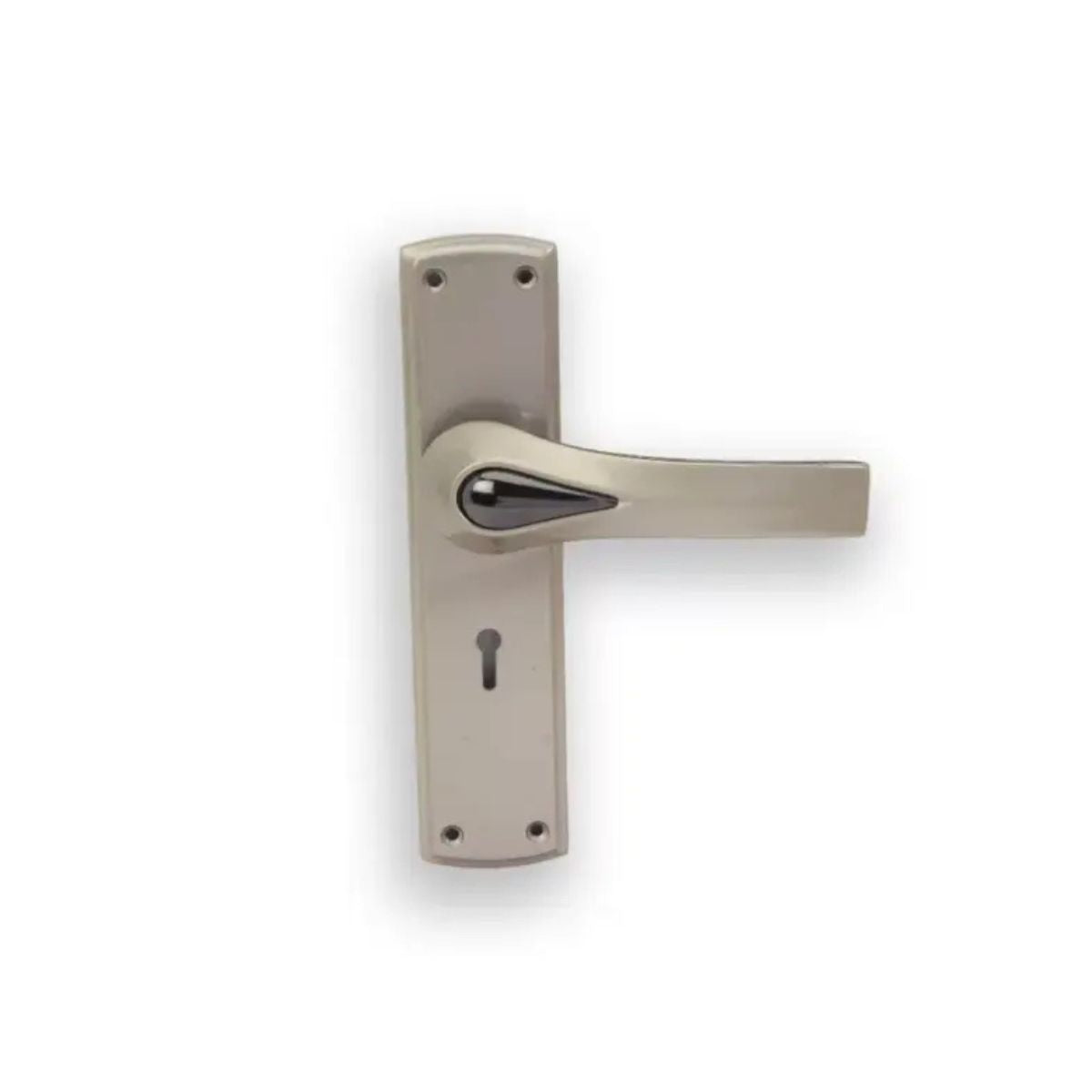 Atom Lock 65mm Double Stage Locking 205mm Satin Black Lever Handle