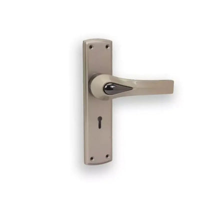 Atom Lock 65mm Double Stage Locking 205mm Satin Black Lever Handle