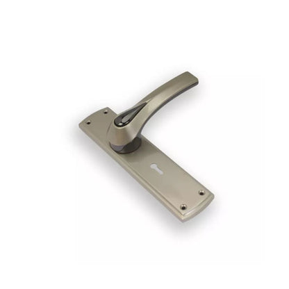 Atom Lock 65mm Double Stage Locking 205mm Satin Black Lever Handle