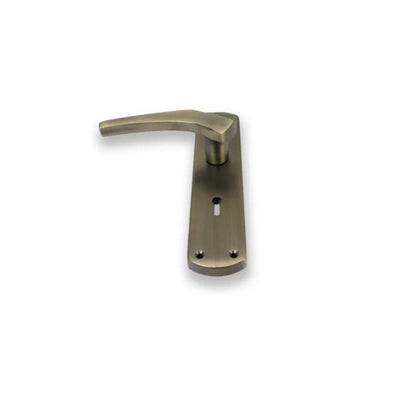 Atom Lock 65mm Double Stage Locking 8 Inch Antique Lever Handle | Antique Finish