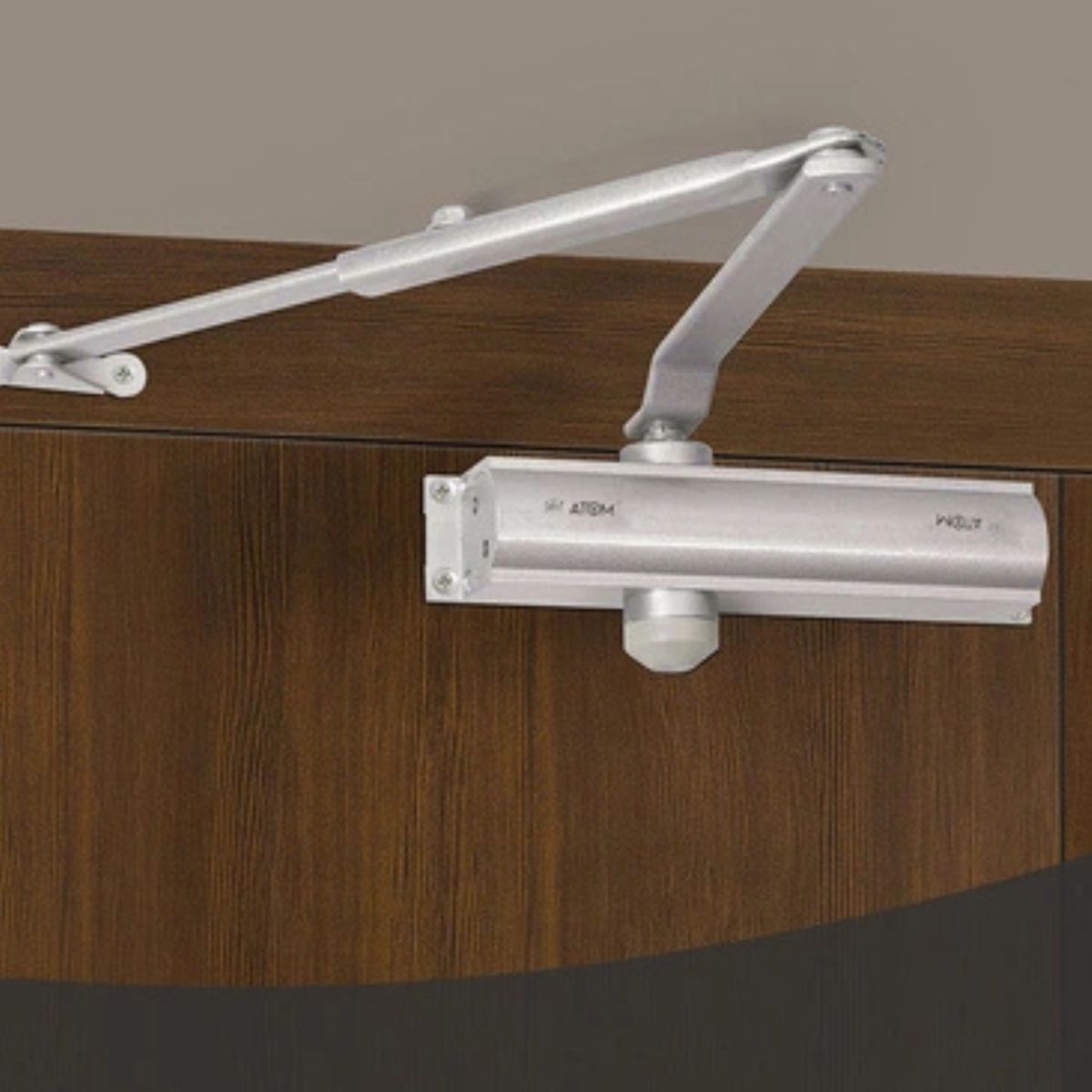 Atom Door Closer WDC-60 Regular | 45-60kg | Stainless Steel Finish | 3mm Thickness Hydraulic Closer