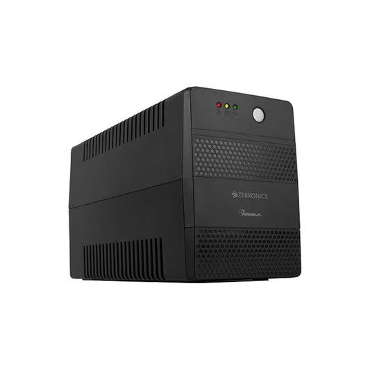 ZEBRONICS U1205 Microcontroller Based UPS with Up-to 1000VA | 600W, Double Boost, Automatic Voltage Regulation