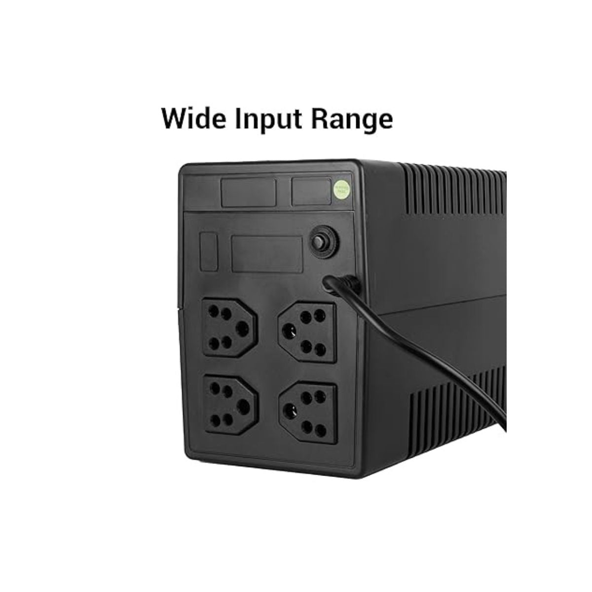ZEBRONICS U1205 Microcontroller Based UPS with Up-to 1000VA | 600W, Double Boost, Automatic Voltage Regulation